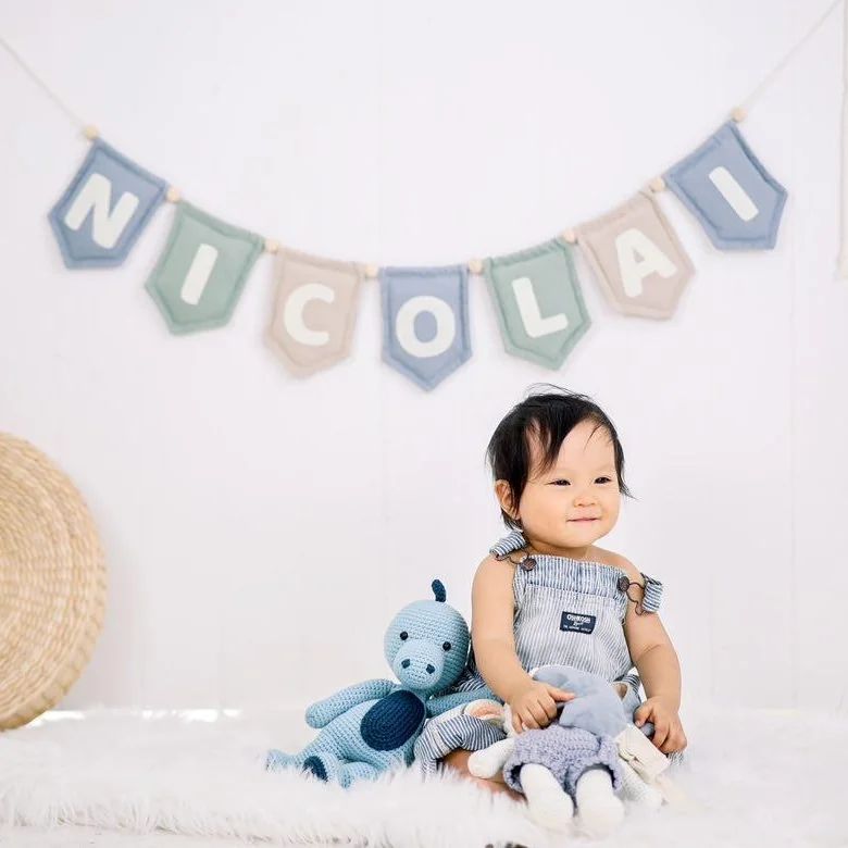 Name Bunting (WINTER SET)