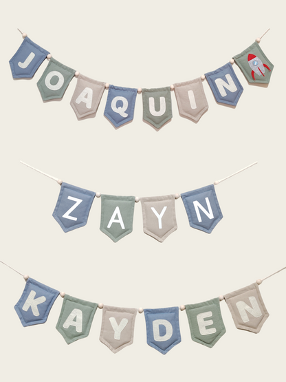 Name Bunting (WINTER SET)