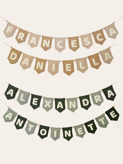 Name Bunting (CUSTOM SET)