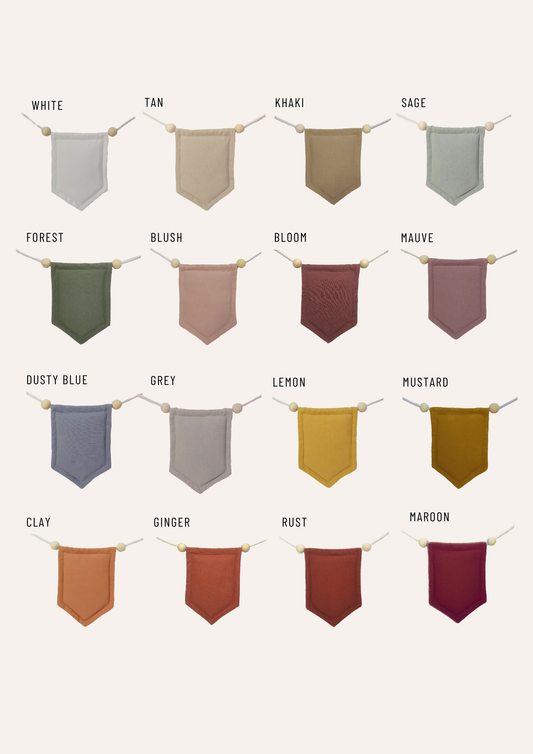 Name Bunting (CUSTOM SET)